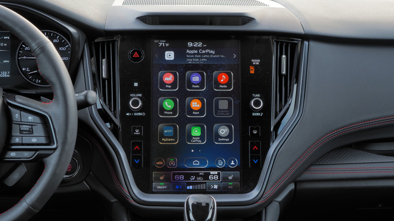 2023 Subaru Legacy touchscreen