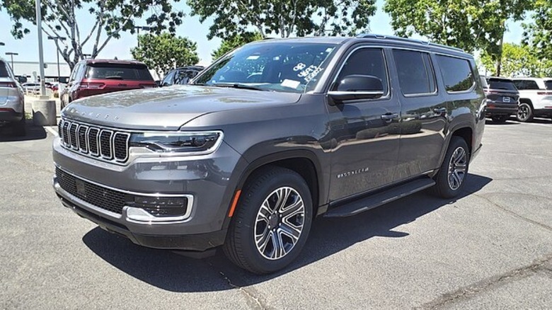 A parked 2023 Jeep Wagoneer L