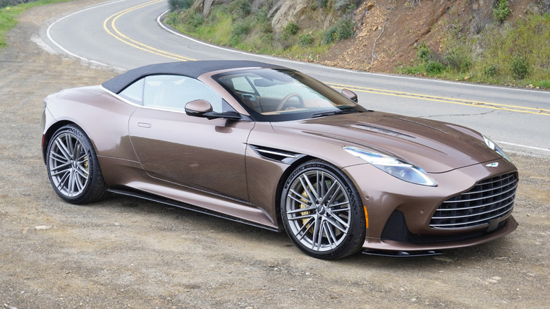 2024 Aston Martin DB12 Volante parked