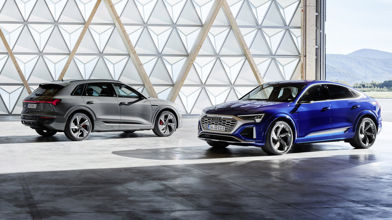 2024 Audi Q8 e-tron SUV and Sportback