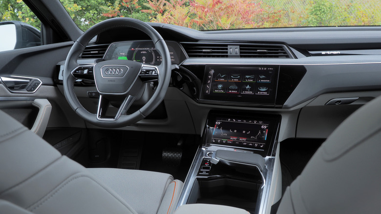 2024 Audi Q8 e-tron Sportback dashboard