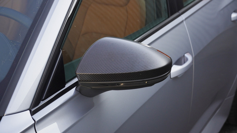 2024 Audi RS 6 Avant Performance carbon-fiber side mirror cover