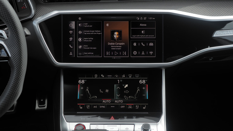 2024 Audi RS 7 Performance infotainment