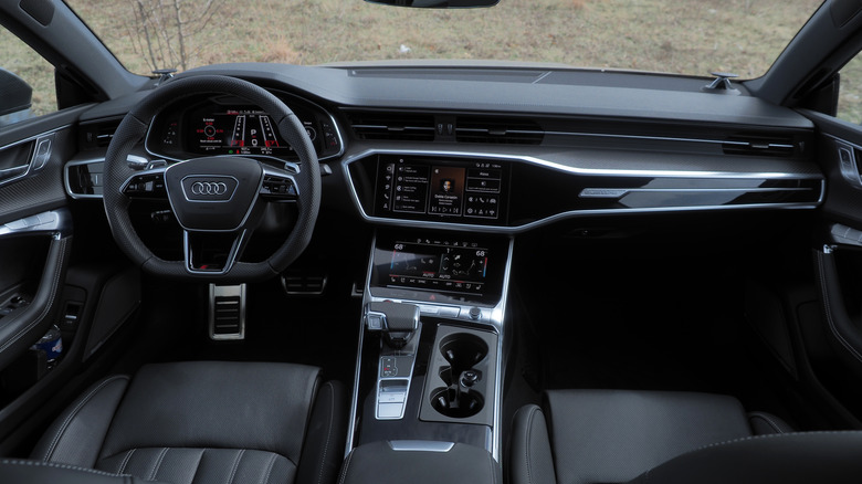 2024 Audi RS 7 Performance dashboard