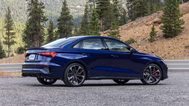 2024 Audi S3 in blue