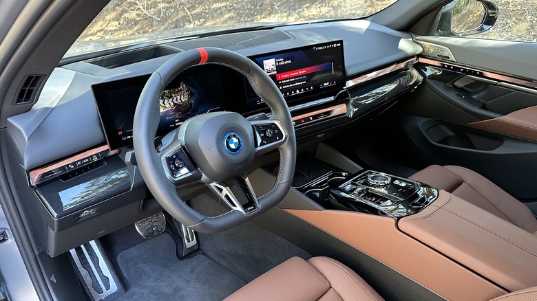 2024 BMW i5 EV interior