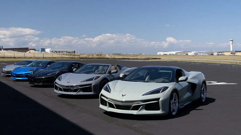 2024 Chevrolet Corvette E-Ray lineup