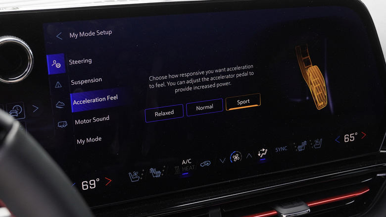 2024 Chevrolet Silverado RST First Edition infotainment screen detail