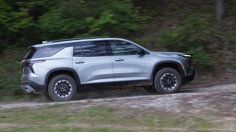 2024 Chevrolet Traverse Z71 in the woods