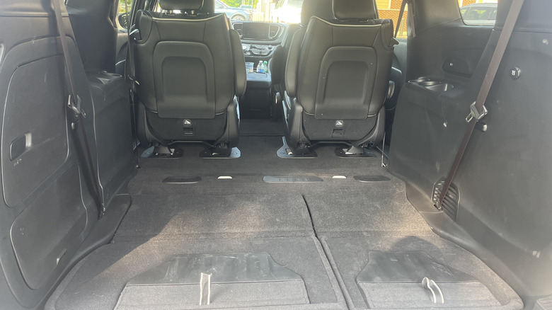 Pacifica with seats folded down