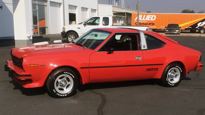 1977 AMC Hornet AMX parked