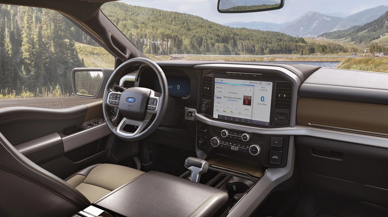 2024 Ford F-150 interior