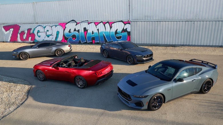 2024 Ford Mustang lineup