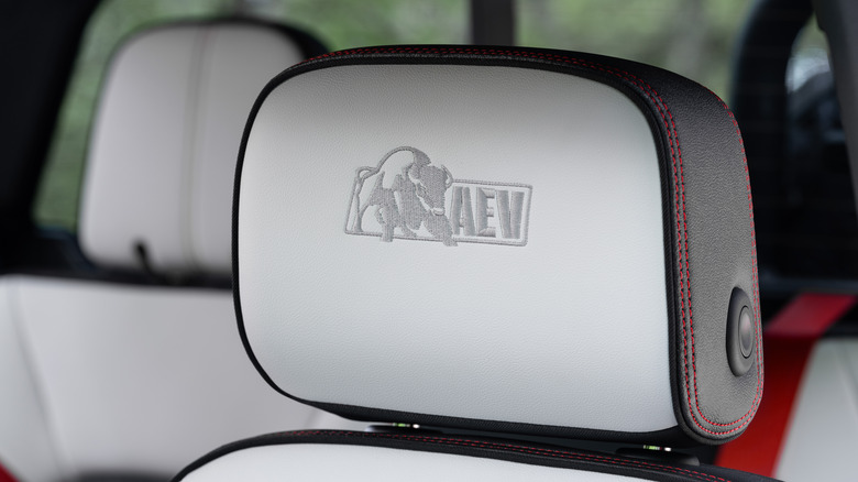 gmc canyon aev seat headrest