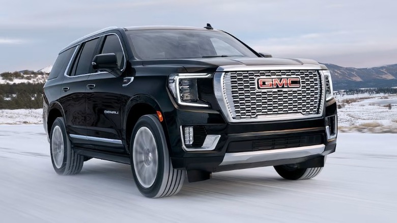 2024 GMC Yukon Denali driving