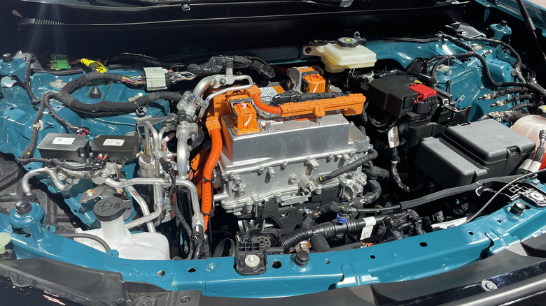 Honda Prologue underhood at the 2024 Chicago Auto Show