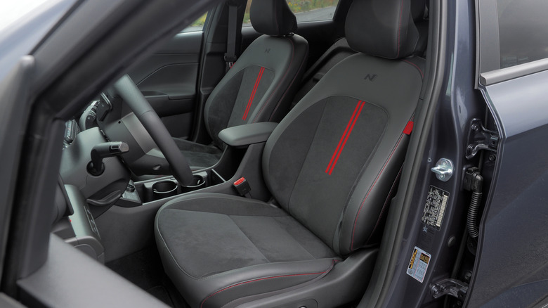 2024 Hyundai Kona N Line front seats