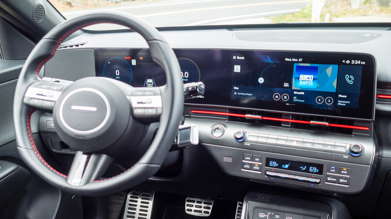 2024 Hyundai Kona N Line dashboard