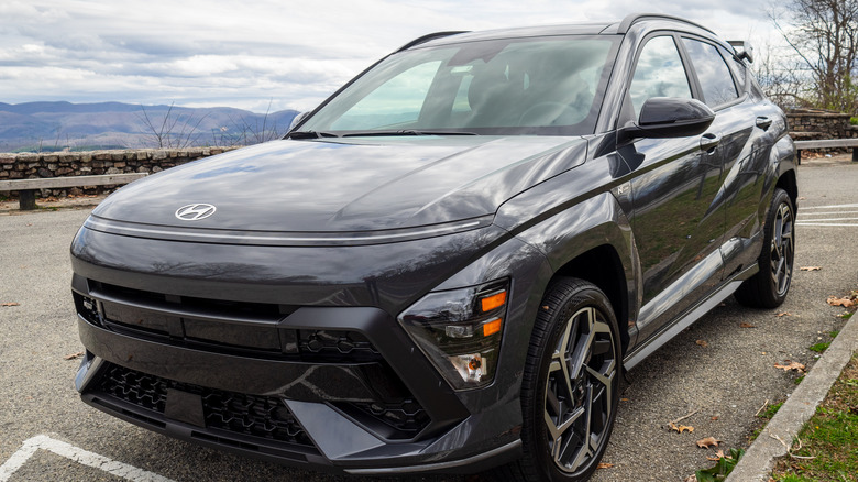 2024 Hyundai Kona N Line parked