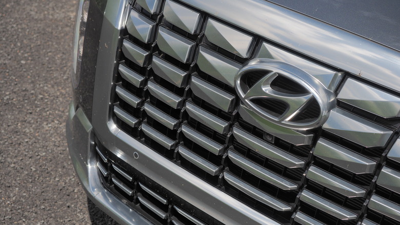 2024 Hyundai Palisade Calligraphy grille