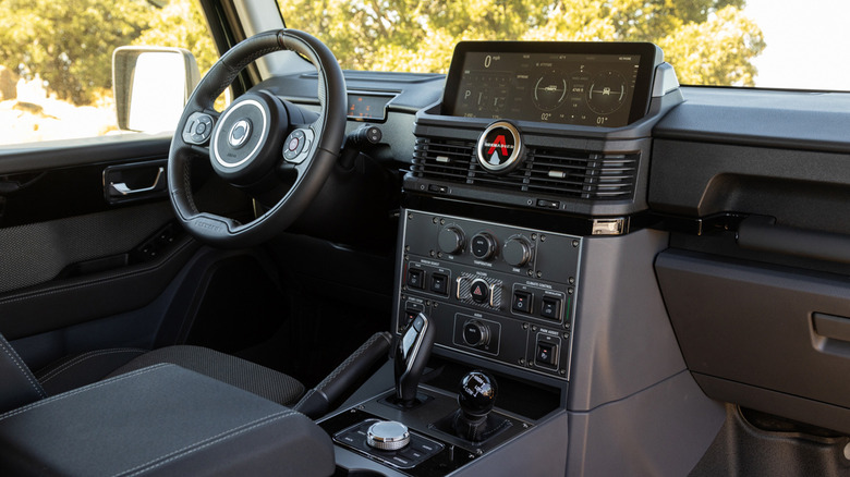 2024 Ineos Grenadier dashboard detail