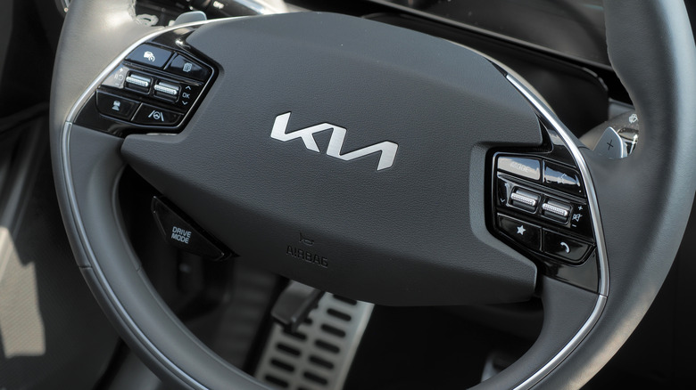 2024 Kia Niro Plug-in Hybrid steering wheel