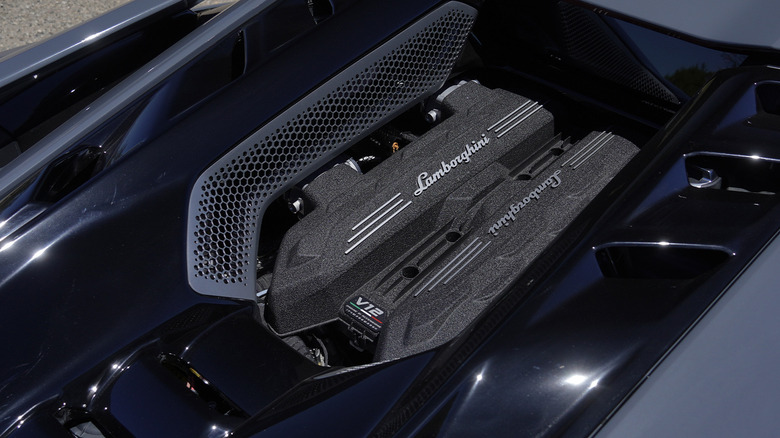 2024 Lamborghini Revuelto mid-mounted V12