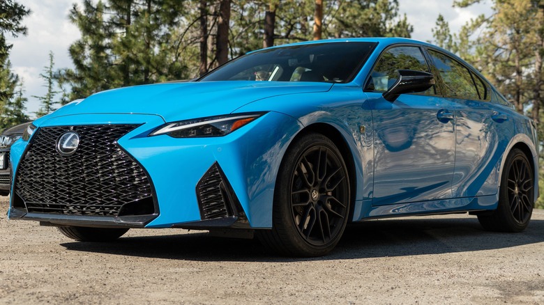 2024 Lexus IS 500 Blue