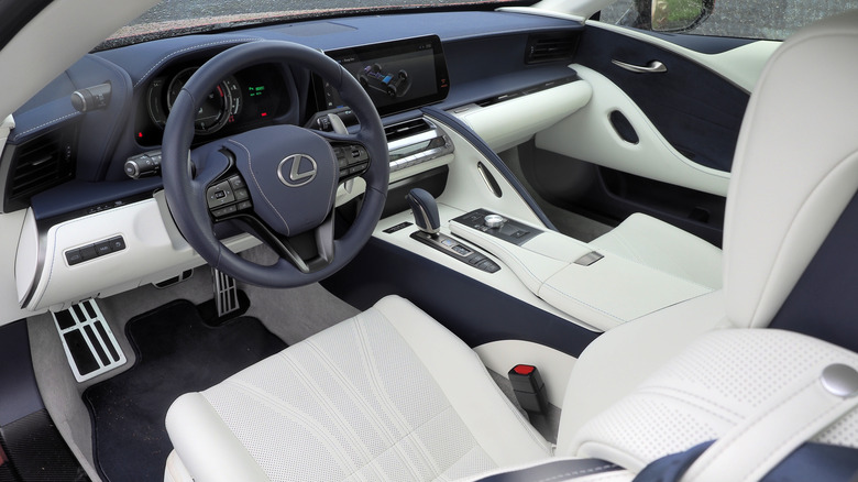 2024 Lexus LC 500h cabin