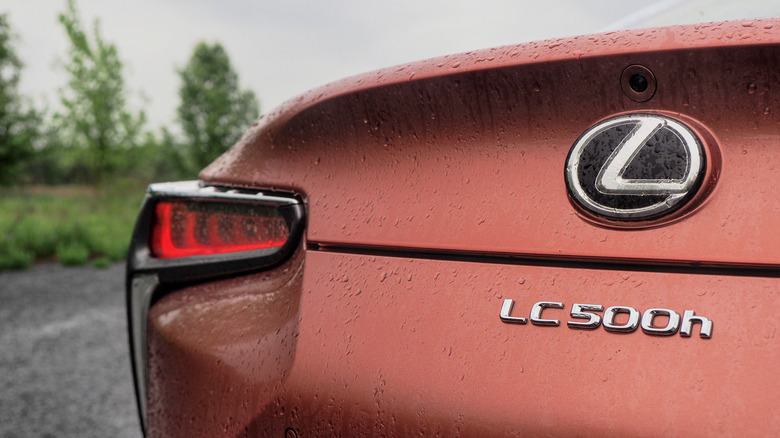 2024 Lexus LC 500h badge