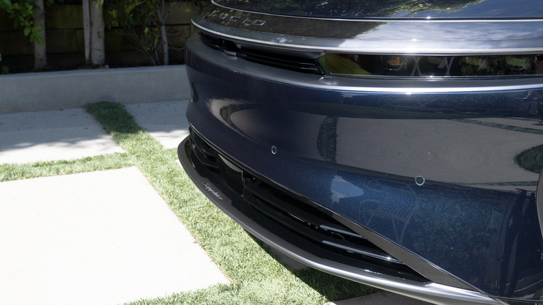 2024 Lucid Air Sapphire nose and front splitter