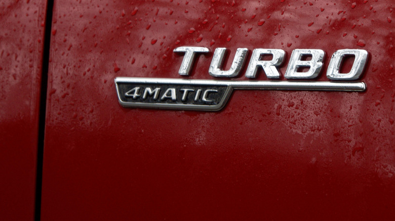 AMG Turbo 4Matic badge