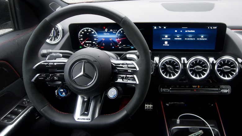 AMG steering wheel