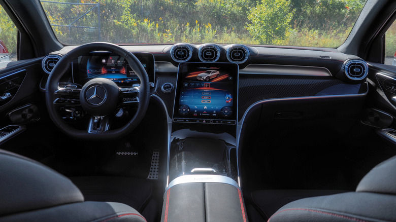 AMG GLC 43 Coupe dashboard