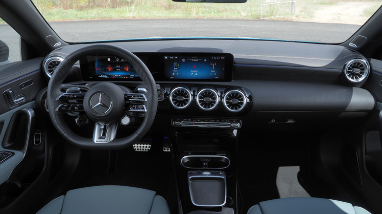 2024 Mercedes-AMG CLA 35 dashboard