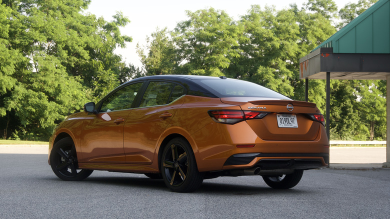 Nissan Sentra SR rear view