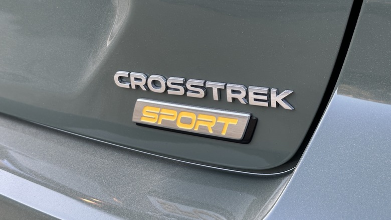 2024 Subaru Crosstrek Sport badge