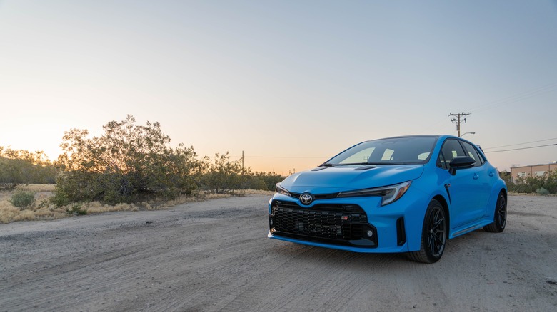 2024 Toyota GR Corolla Circuit at Sunset