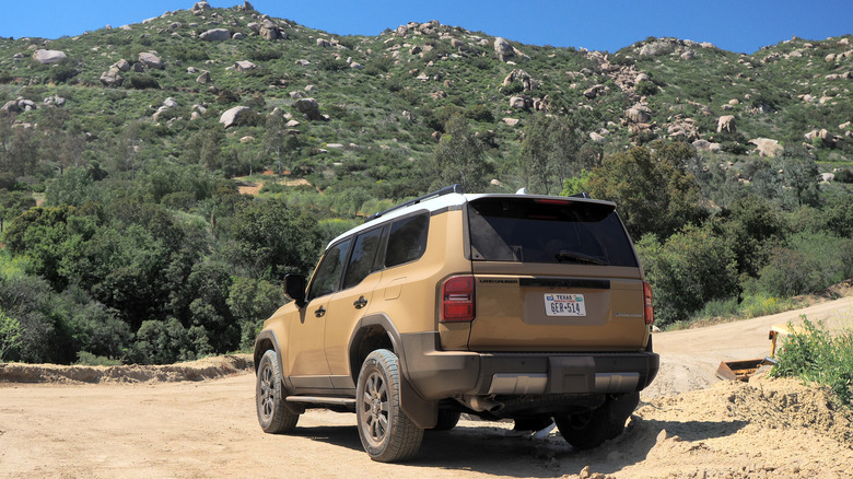 2024 Toyota Land Cruiser rear