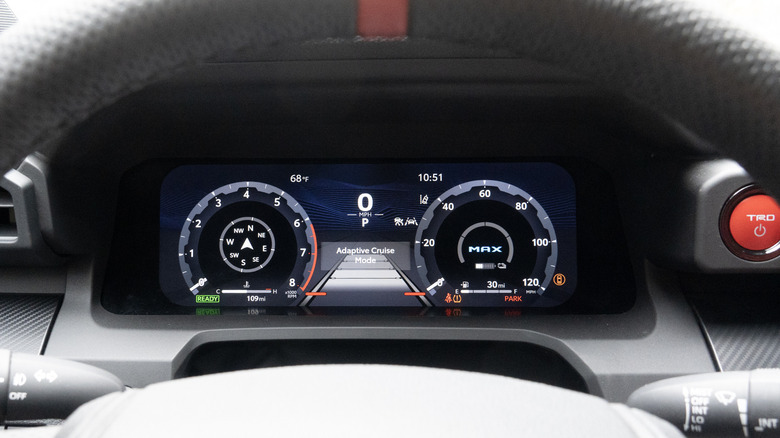 2024 Toyota Tacoma TRD Pro gauges