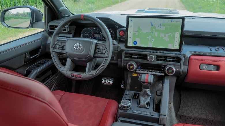 2024 Tacoma TRD Pro dashboard