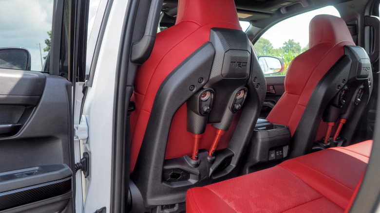 Tacoma TRD Pro IsoDynamic performance seats