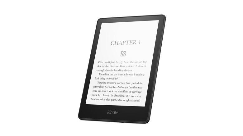 Kindle paperwhite white background