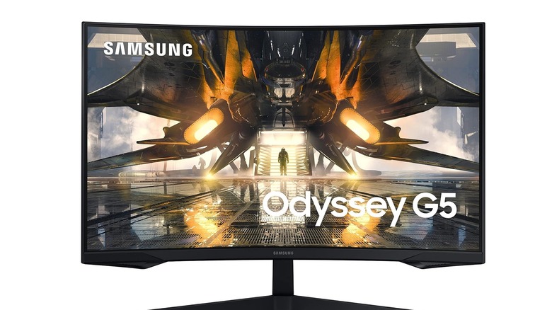 samsung monitor white background