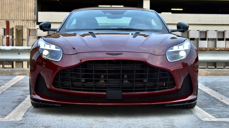 2025 Aston Martin DB12 front view.