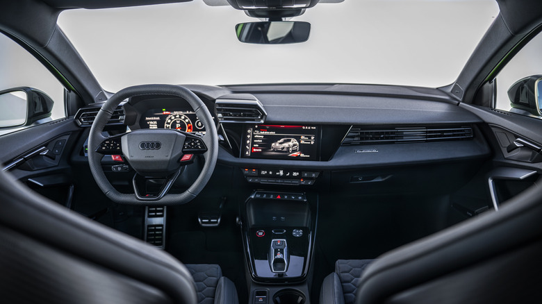 Audi RS 3 interior dashboard