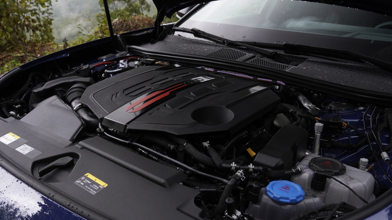 2025 Audi S5 Sedan engine bay