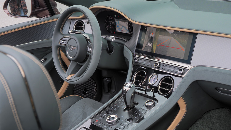 2025 Bentley Continental GTC Speed dashboard