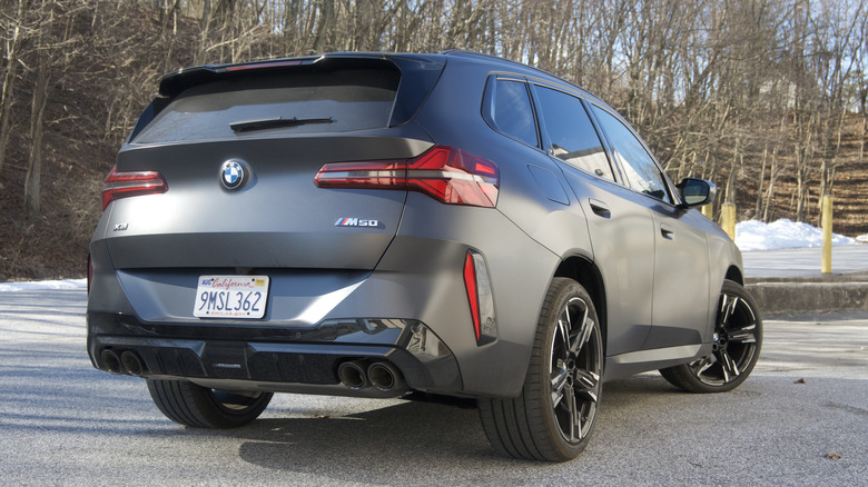 BMW X3 rear view