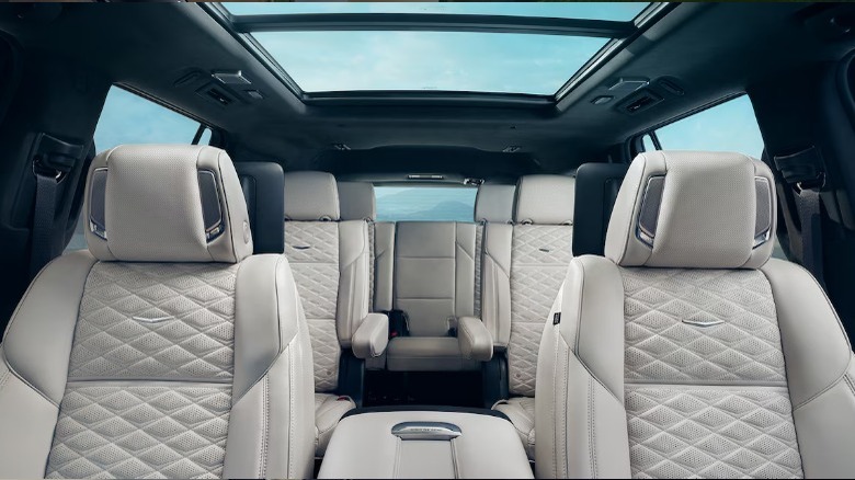 2025 Escalade interior seats